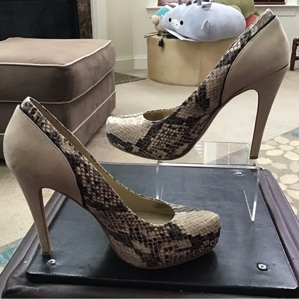 Bcbgenerations Bg-Paeyton Platform Snakeskin Text… - image 7